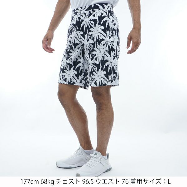 トミー ヒルフィガー ゴルフ Tommy Hilfiger Golf メンズ メンズ パームツリー ショートパンツ THMA442 詳細7