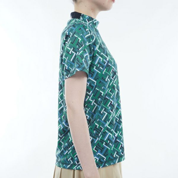 トミー ヒルフィガー ゴルフ Tommy Hilfiger Golf レディース レディース THモノグラム 半袖モックシャツ THLA402 詳細14