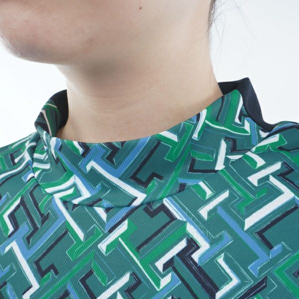 トミー ヒルフィガー ゴルフ Tommy Hilfiger Golf レディース レディース THモノグラム 半袖モックシャツ THLA402 詳細18