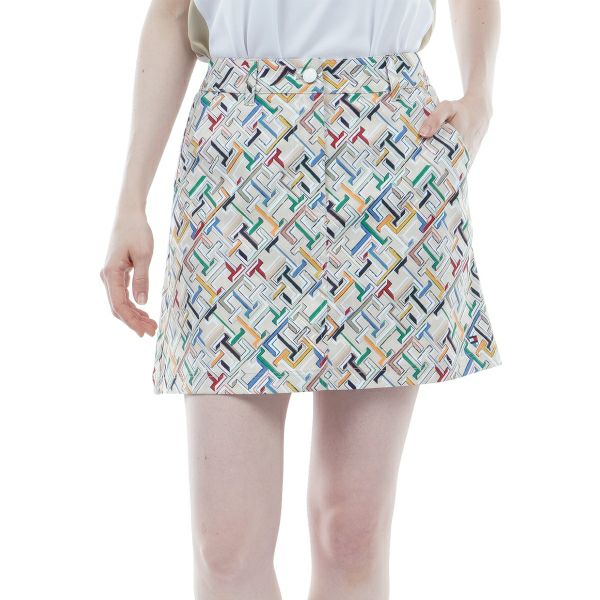 トミー ヒルフィガー ゴルフ Tommy Hilfiger Golf レディース レディース THモノグラム スカート THLA405 詳細1