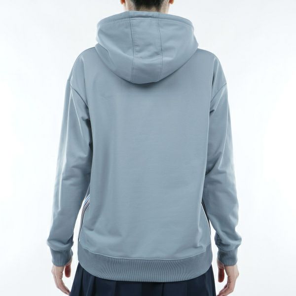 トミー ヒルフィガー ゴルフ Tommy Hilfiger Golf レディース レディース トラックロゴ フーディーライトスウェット THLA407 詳細7