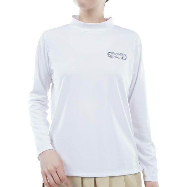 トミー ヒルフィガー ゴルフ Tommy Hilfiger Golf レディース レディース トラックロゴ 長袖モックシャツ THLA408 詳細2