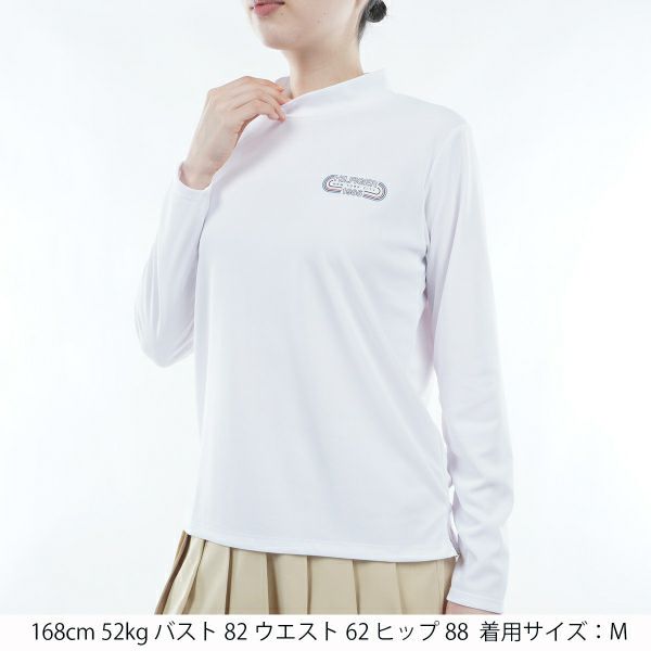 トミー ヒルフィガー ゴルフ Tommy Hilfiger Golf レディース レディース トラックロゴ 長袖モックシャツ THLA408 詳細6