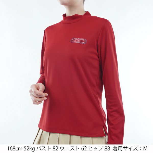 トミー ヒルフィガー ゴルフ Tommy Hilfiger Golf レディース レディース トラックロゴ 長袖モックシャツ THLA408 詳細8