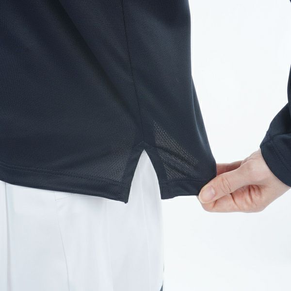 トミー ヒルフィガー ゴルフ Tommy Hilfiger Golf レディース レディース トラックロゴ 長袖モックシャツ THLA408 詳細13