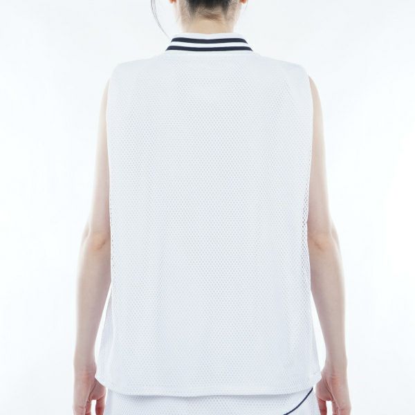 トミー ヒルフィガー ゴルフ Tommy Hilfiger Golf レディース レディース レース ノースリーブVネックシャツ THLA412 詳細6