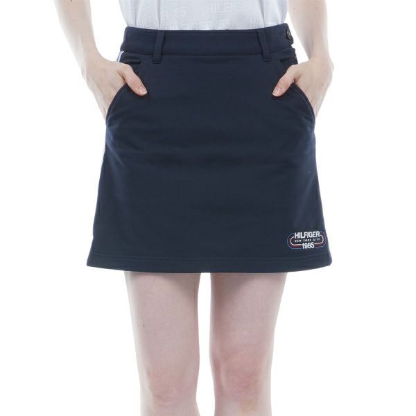 トミー ヒルフィガー ゴルフ Tommy Hilfiger Golf レディース レディース トラックロゴ ライトスウェットスカート THLA413 詳細3