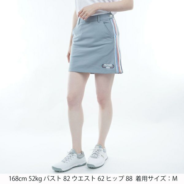 トミー ヒルフィガー ゴルフ Tommy Hilfiger Golf レディース レディース トラックロゴ ライトスウェットスカート THLA413 詳細6
