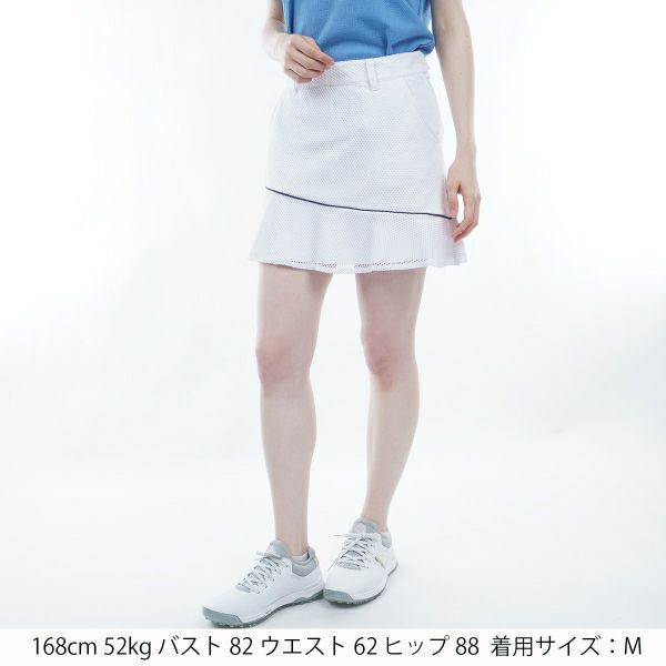 トミー ヒルフィガー ゴルフ Tommy Hilfiger Golf レディース レディース レースフレア スカート THLA414 詳細3