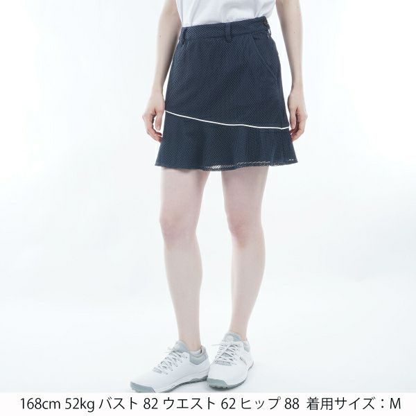 トミー ヒルフィガー ゴルフ Tommy Hilfiger Golf レディース レディース レースフレア スカート THLA414 詳細5