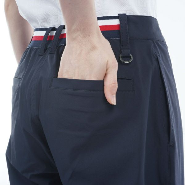 トミー ヒルフィガー ゴルフ Tommy Hilfiger Golf レディース レディース ライトクロス 2WAYワイドジョガーパンツ THLA415 詳細13