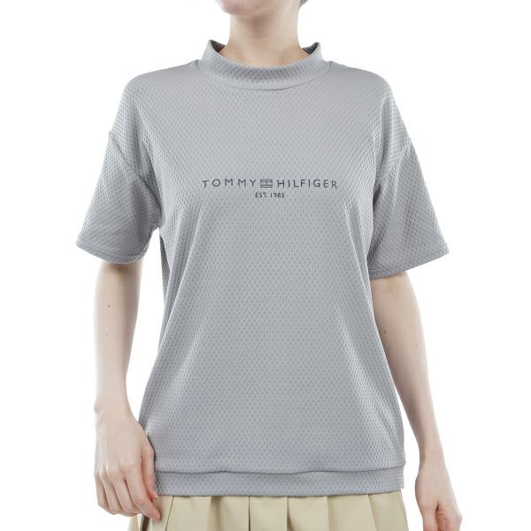 トミー ヒルフィガー ゴルフ Tommy Hilfiger Golf レディース レディース リラックスフィット 半袖モックシャツ THLA418 詳細3