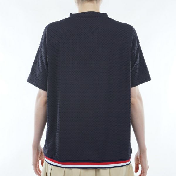 トミー ヒルフィガー ゴルフ Tommy Hilfiger Golf レディース レディース リラックスフィット 半袖モックシャツ THLA418 詳細7