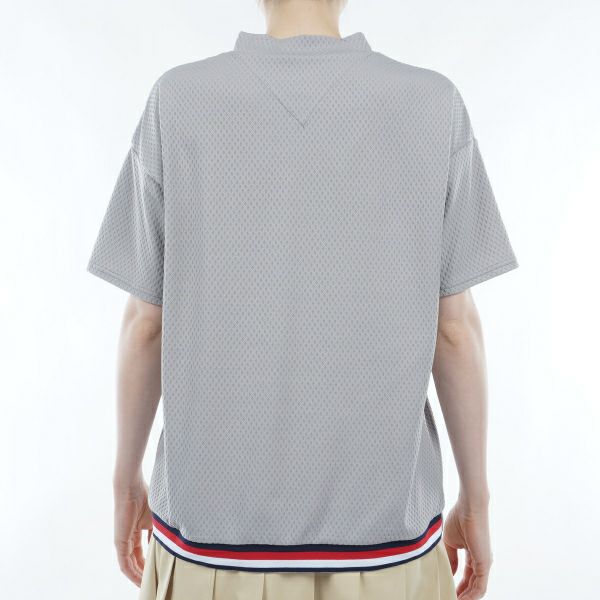トミー ヒルフィガー ゴルフ Tommy Hilfiger Golf レディース レディース リラックスフィット 半袖モックシャツ THLA418 詳細9