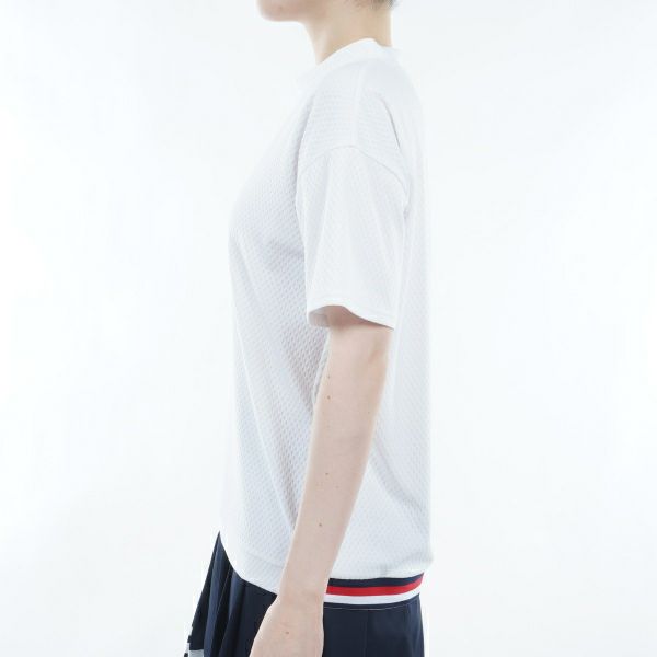 トミー ヒルフィガー ゴルフ Tommy Hilfiger Golf レディース レディース リラックスフィット 半袖モックシャツ THLA418 詳細10