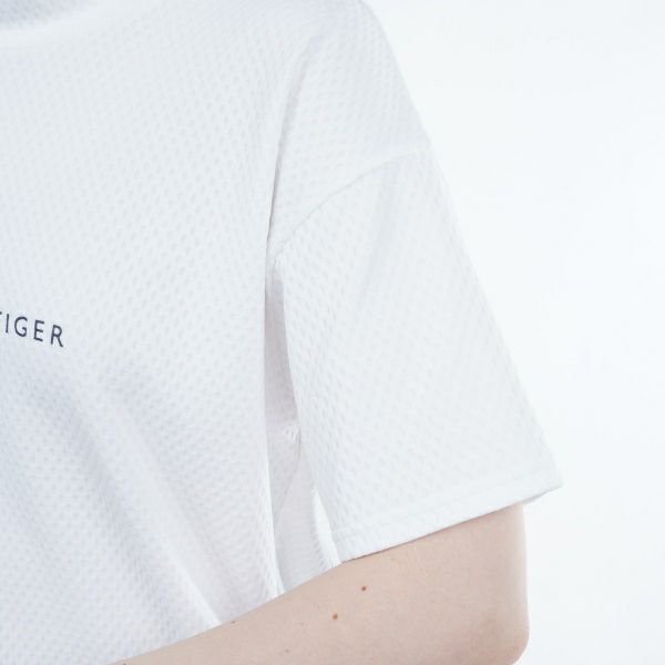 トミー ヒルフィガー ゴルフ Tommy Hilfiger Golf レディース レディース リラックスフィット 半袖モックシャツ THLA418 詳細12