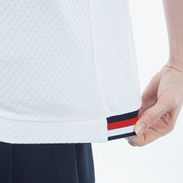 トミー ヒルフィガー ゴルフ Tommy Hilfiger Golf レディース レディース リラックスフィット 半袖モックシャツ THLA418 詳細13