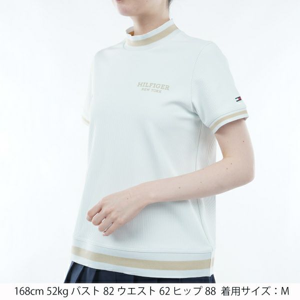 トミー ヒルフィガー ゴルフ Tommy Hilfiger Golf レディース レディース ハイテンション 半袖モックシャツ THLA419 詳細7