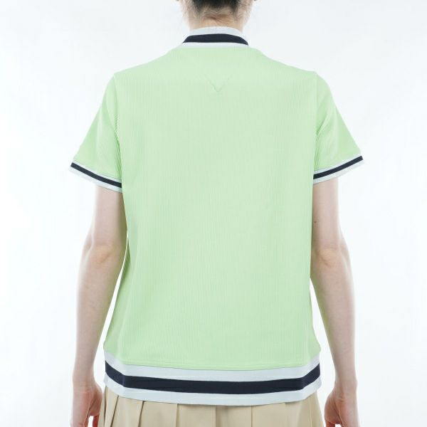 トミー ヒルフィガー ゴルフ Tommy Hilfiger Golf レディース レディース ハイテンション 半袖モックシャツ THLA419 詳細12