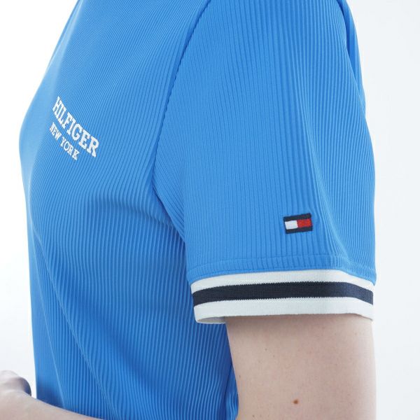 トミー ヒルフィガー ゴルフ Tommy Hilfiger Golf レディース レディース ハイテンション 半袖モックシャツ THLA419 詳細16