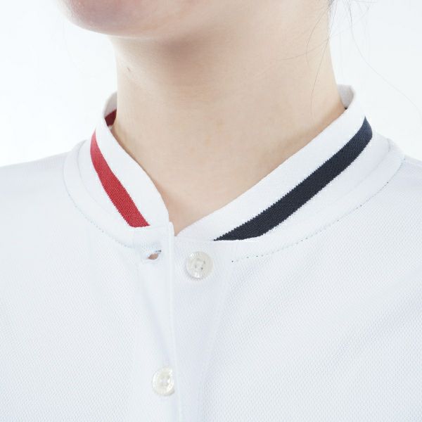 トミー ヒルフィガー ゴルフ Tommy Hilfiger Golf レディース レディース スタンドカラー ノースリーブシャツ THLA421 詳細17