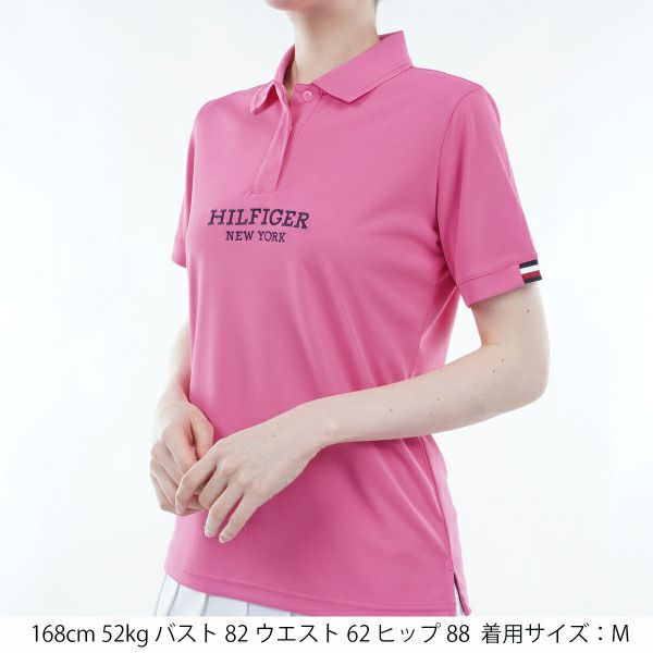トミー ヒルフィガー ゴルフ Tommy Hilfiger Golf レディース レディース フロントロゴ 半袖ポロシャツ THLA422 詳細6