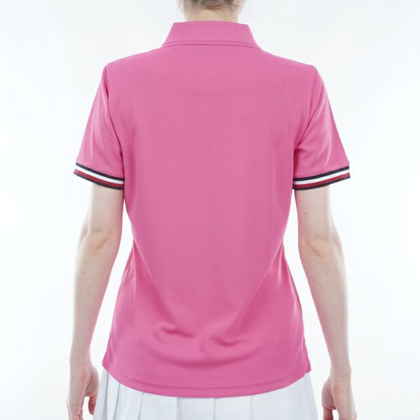 トミー ヒルフィガー ゴルフ Tommy Hilfiger Golf レディース レディース フロントロゴ 半袖ポロシャツ THLA422 詳細7