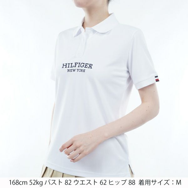 トミー ヒルフィガー ゴルフ Tommy Hilfiger Golf レディース レディース フロントロゴ 半袖ポロシャツ THLA422 詳細8