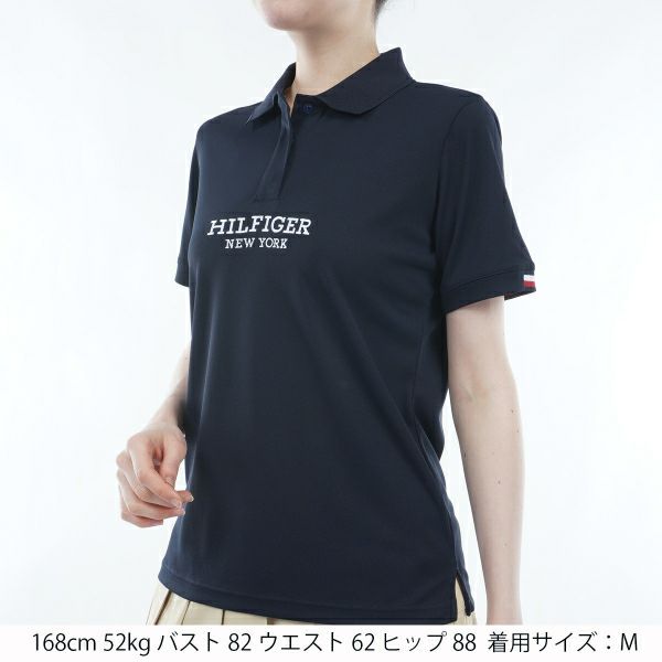 トミー ヒルフィガー ゴルフ Tommy Hilfiger Golf レディース レディース フロントロゴ 半袖ポロシャツ THLA422 詳細12