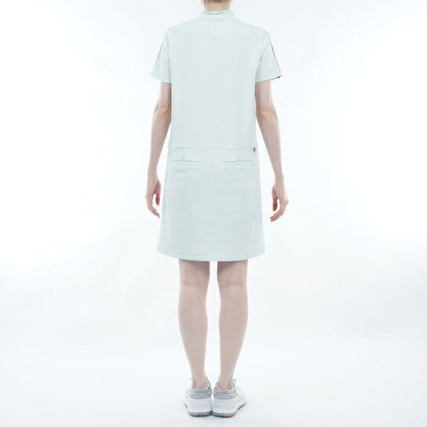 トミー ヒルフィガー ゴルフ Tommy Hilfiger Golf レディース レディース ハイテンション 半袖モックワンピース THLA423 詳細6