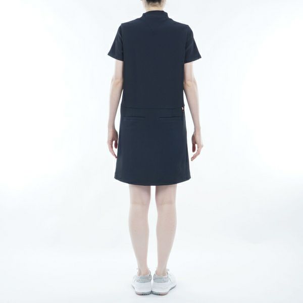 トミー ヒルフィガー ゴルフ Tommy Hilfiger Golf レディース レディース ハイテンション 半袖モックワンピース THLA423 詳細8