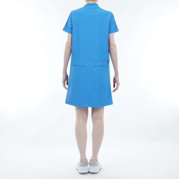 トミー ヒルフィガー ゴルフ Tommy Hilfiger Golf レディース レディース ハイテンション 半袖モックワンピース THLA423 詳細10