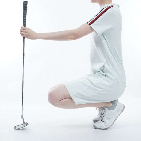 トミー ヒルフィガー ゴルフ Tommy Hilfiger Golf レディース レディース ハイテンション 半袖モックワンピース THLA423 詳細15