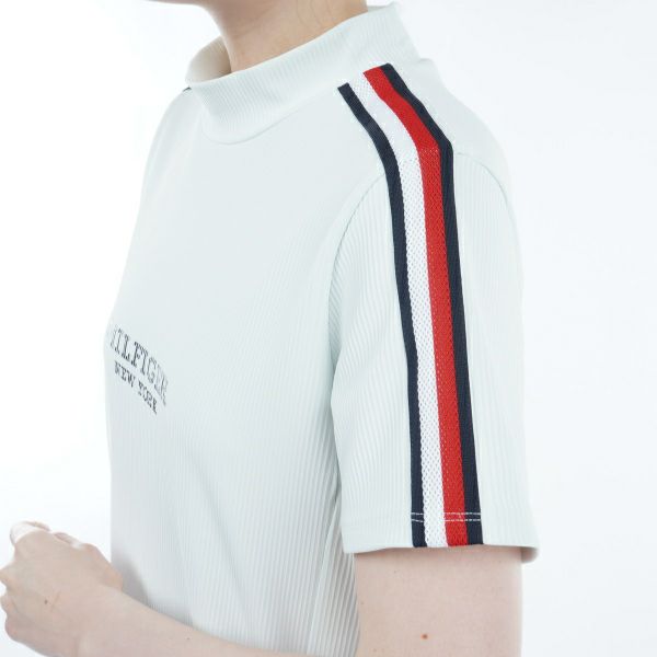 トミー ヒルフィガー ゴルフ Tommy Hilfiger Golf レディース レディース ハイテンション 半袖モックワンピース THLA423 詳細17