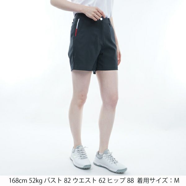 トミー ヒルフィガー ゴルフ Tommy Hilfiger Golf レディース レディース ベーシックツイル ショートパンツ THLA424 詳細11