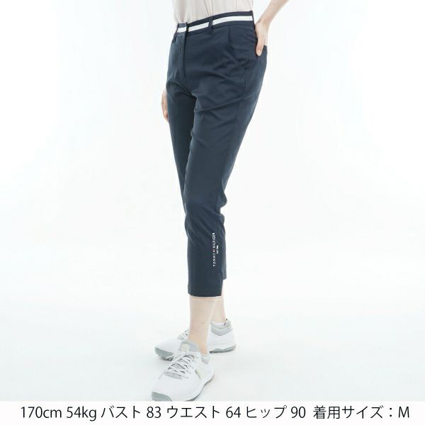 トミー ヒルフィガー ゴルフ Tommy Hilfiger Golf レディース レディース ツイル ベーシックカプリパンツ THLA426 詳細15