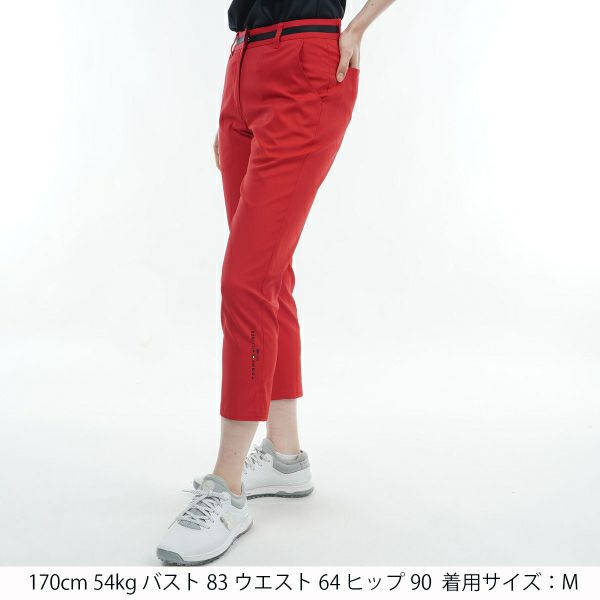 トミー ヒルフィガー ゴルフ Tommy Hilfiger Golf レディース レディース ツイル ベーシックカプリパンツ THLA426 詳細17