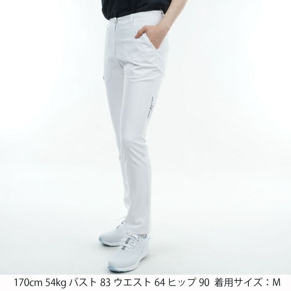 トミー ヒルフィガー ゴルフ Tommy Hilfiger Golf レディース レディース ツイル ベーシックロングパンツ THLA427 詳細9