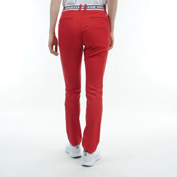 トミー ヒルフィガー ゴルフ Tommy Hilfiger Golf レディース レディース ツイル ベーシックロングパンツ THLA427 詳細18