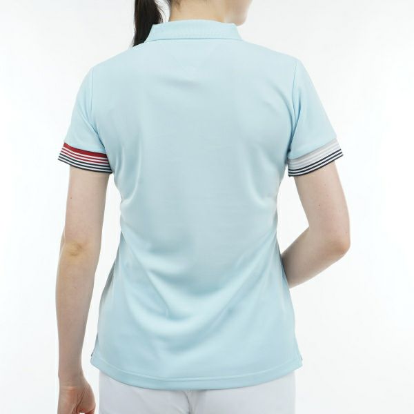 トミー ヒルフィガー ゴルフ Tommy Hilfiger Golf レディース レディース フロントロゴ 半袖ポロシャツ THLA429 詳細15