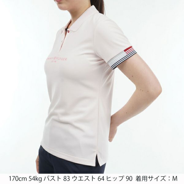 トミー ヒルフィガー ゴルフ Tommy Hilfiger Golf レディース レディース フロントロゴ 半袖ポロシャツ THLA429 詳細16