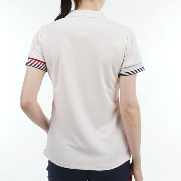 トミー ヒルフィガー ゴルフ Tommy Hilfiger Golf レディース レディース フロントロゴ 半袖ポロシャツ THLA429 詳細17