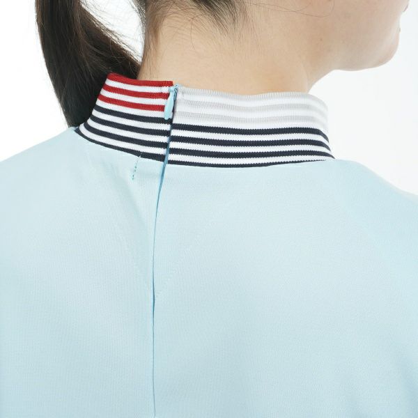 トミー ヒルフィガー ゴルフ Tommy Hilfiger Golf レディース レディース フロントロゴ フレンチスリーブモックシャツ THLA430 詳細19