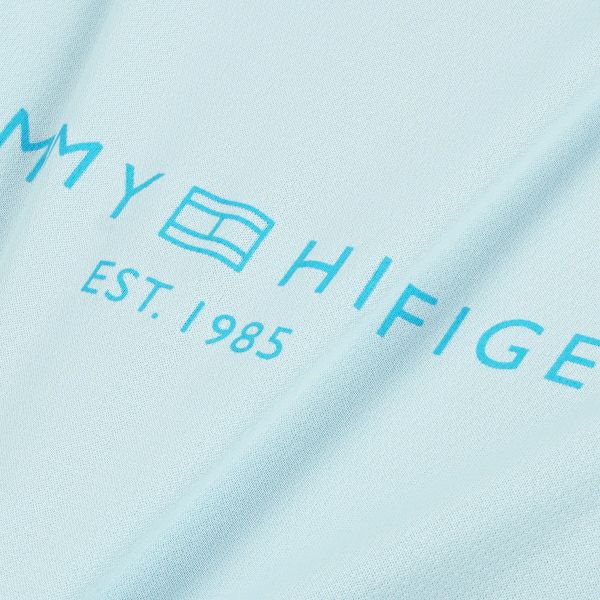 トミー ヒルフィガー ゴルフ Tommy Hilfiger Golf レディース レディース フロントロゴ フレンチスリーブモックシャツ THLA430 詳細22