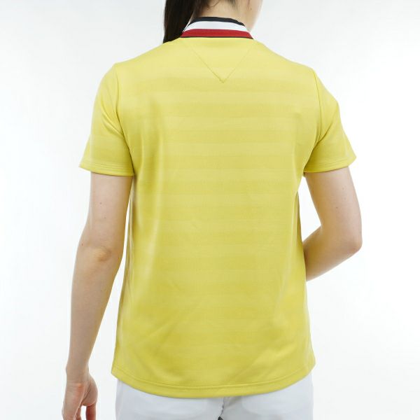 トミー ヒルフィガー ゴルフ Tommy Hilfiger Golf レディース レディース カレッジロゴ 半袖モックシャツ THLA431 詳細15