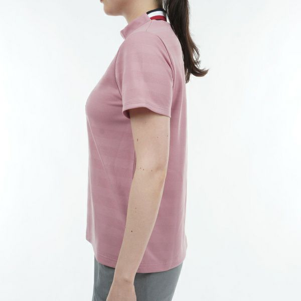 トミー ヒルフィガー ゴルフ Tommy Hilfiger Golf レディース レディース カレッジロゴ 半袖モックシャツ THLA431 詳細16