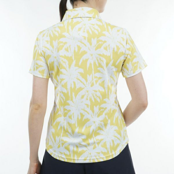 トミー ヒルフィガー ゴルフ Tommy Hilfiger Golf レディース レディース パームツリー 半袖シャツ THLA432 詳細6