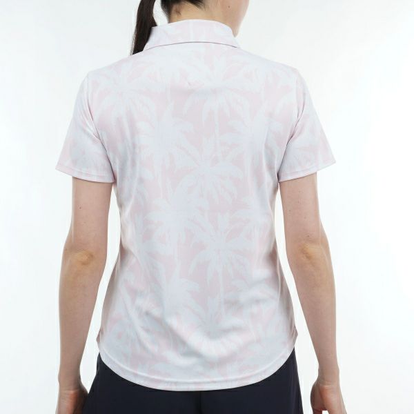 トミー ヒルフィガー ゴルフ Tommy Hilfiger Golf レディース レディース パームツリー 半袖シャツ THLA432 詳細12