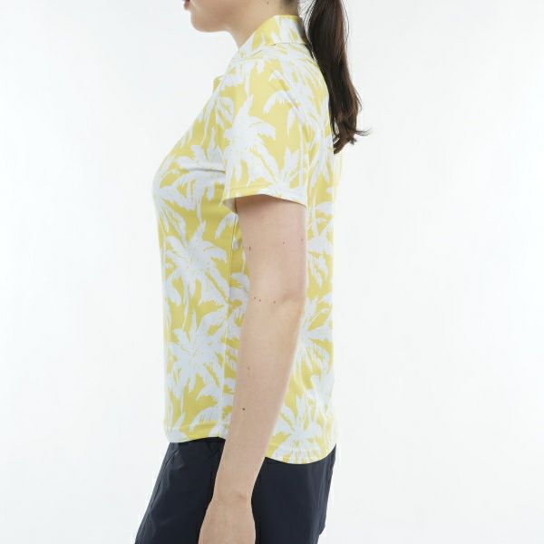 トミー ヒルフィガー ゴルフ Tommy Hilfiger Golf レディース レディース パームツリー 半袖シャツ THLA432 詳細13