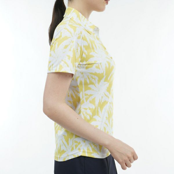 トミー ヒルフィガー ゴルフ Tommy Hilfiger Golf レディース レディース パームツリー 半袖シャツ THLA432 詳細14